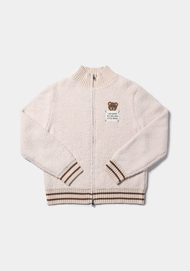 Afișați detalii pentru Cardigan De Dama Bej Regular Fit  Cl1076627