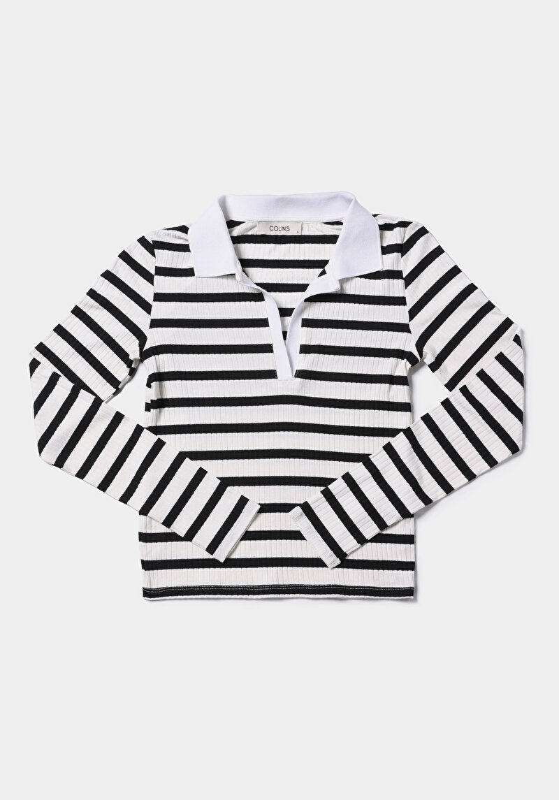 Afișați detalii pentru Bluza Cu Maneca Lunga De Dama Negru Slim Fit  Cl1075895