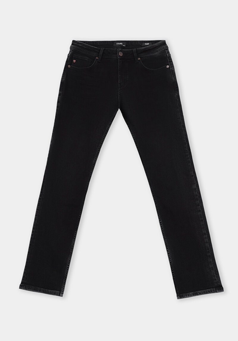 Afișați detalii pentru Pantaloni De Barbati Albastru Marin Straight Fit 044 Karl Cl1076702