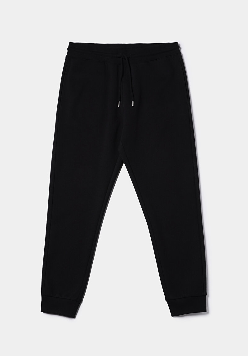 Afișați detalii pentru Pantaloni De Trening De Barbati Negru Regular Fit  Cl1077685