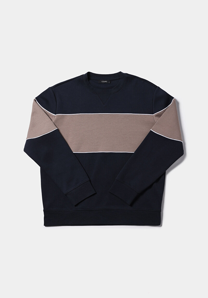 Afișați detalii pentru Hanorac / Bluza De Barbati Albastru Marin Comfort Fit  Cl1075431