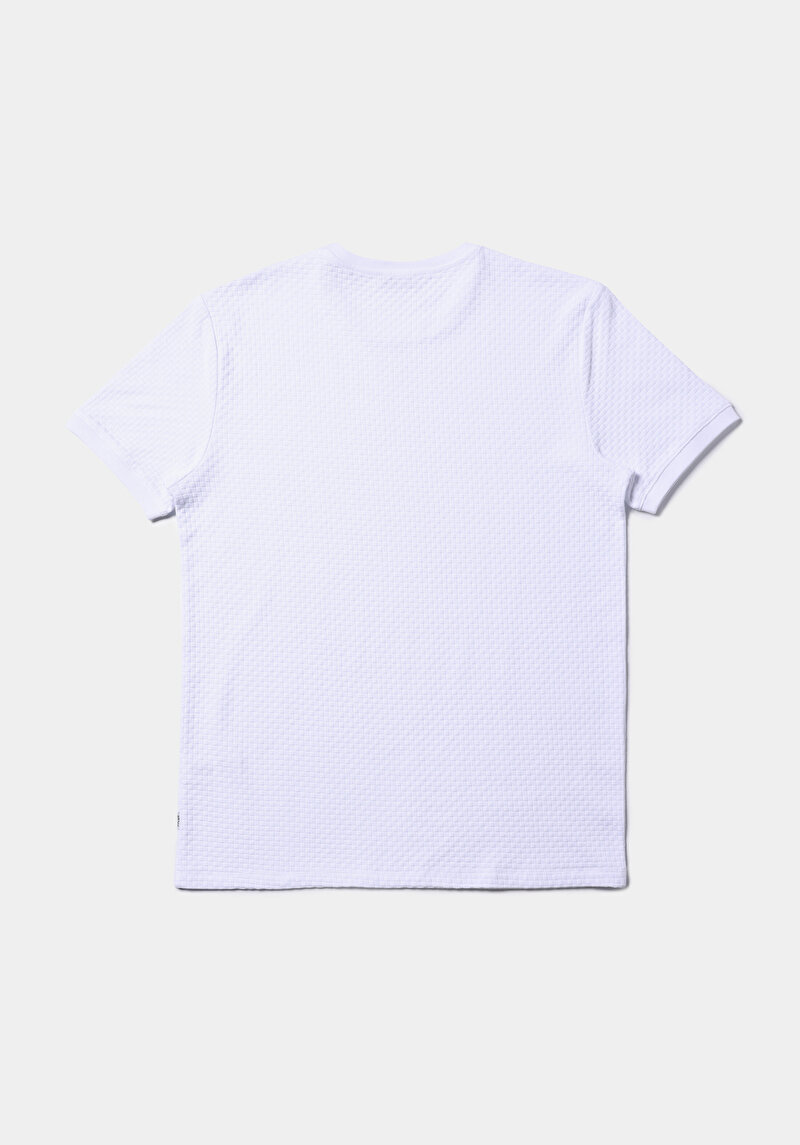 Afișați detalii pentru Tricou Cu Maneca Scurta De Barbati Alb Regular Fit  Cl1077331