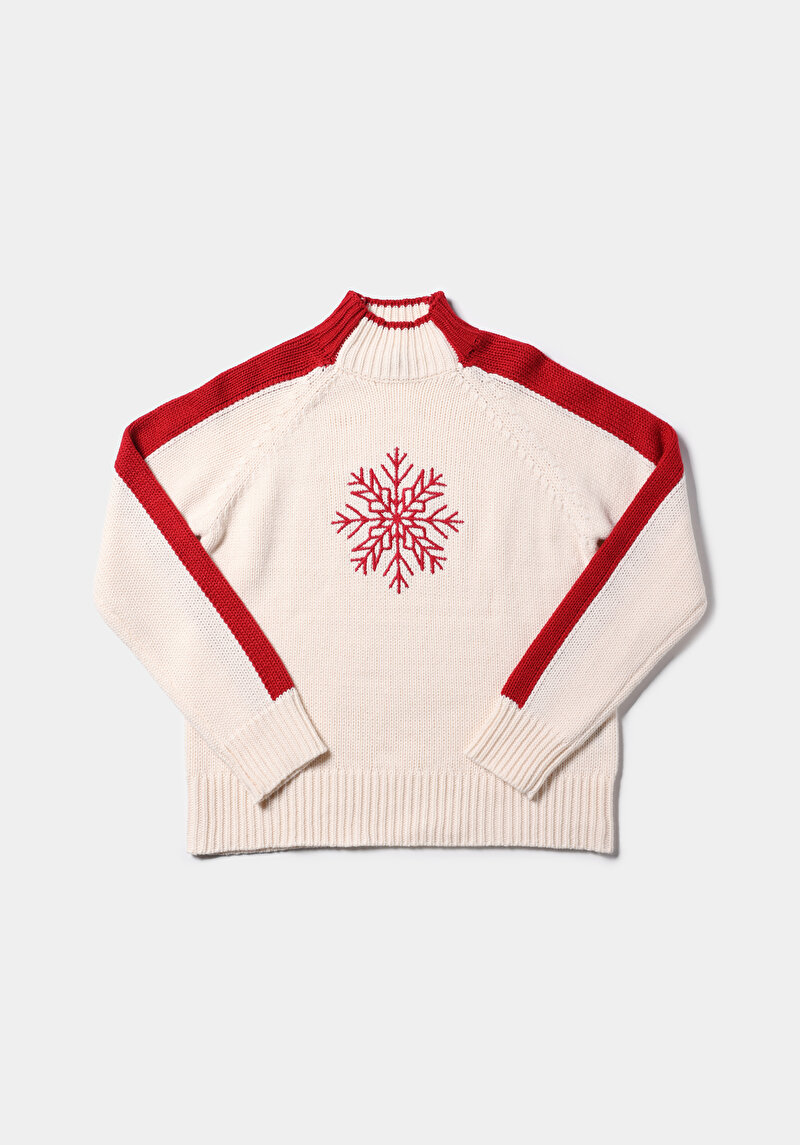 Afișați detalii pentru Pulover De Dama Ecru Regular Fit  Cl1077348