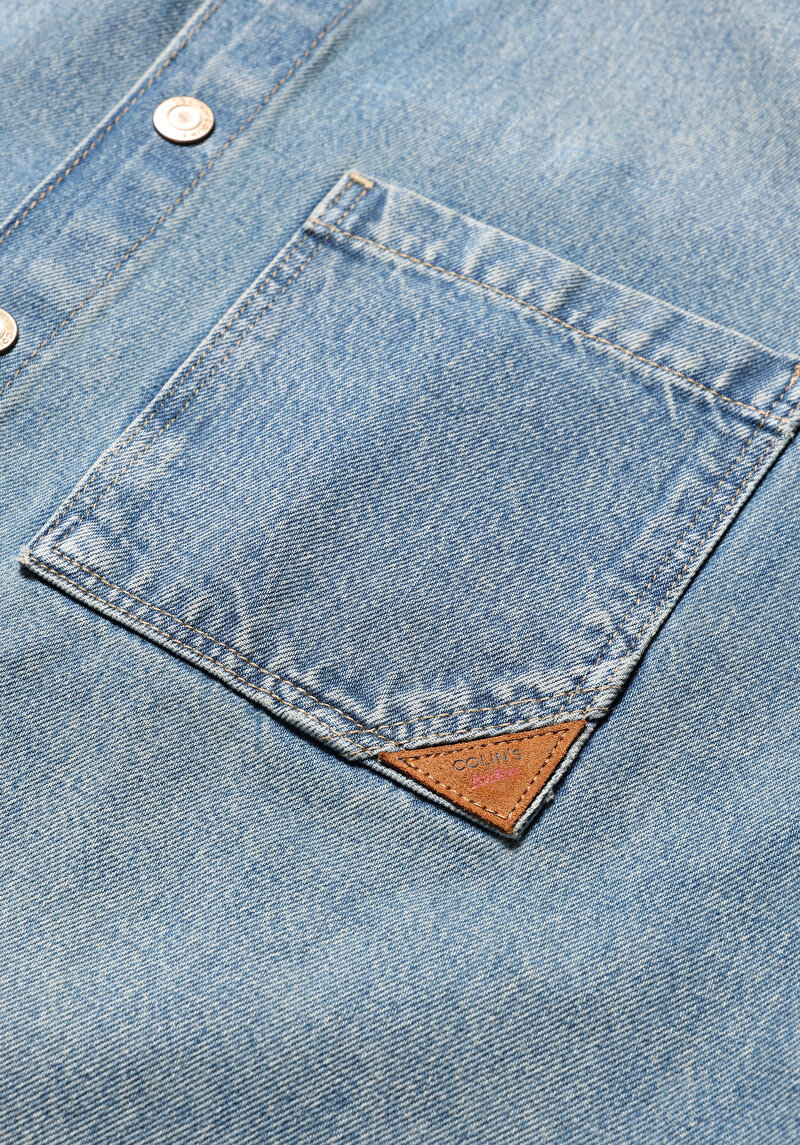 Afișați detalii pentru Jachetă De Dama Albastru Oversize Fit  Cl1076160