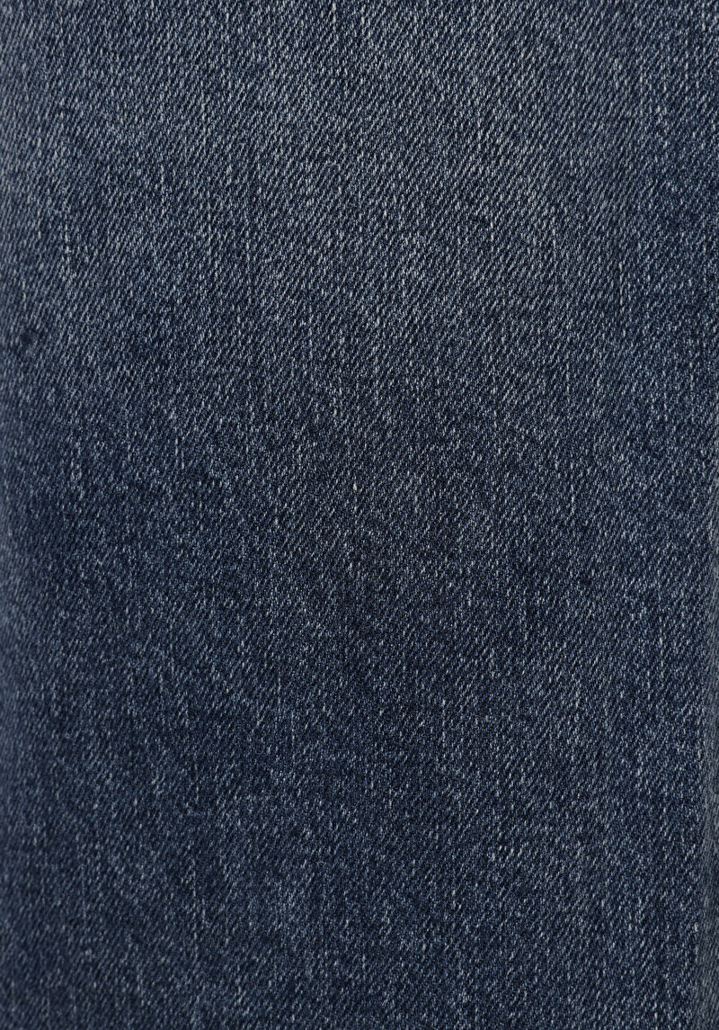 Afișați detalii pentru Pantaloni De Barbati Albastru Loose Straight Fit  Cl1076978