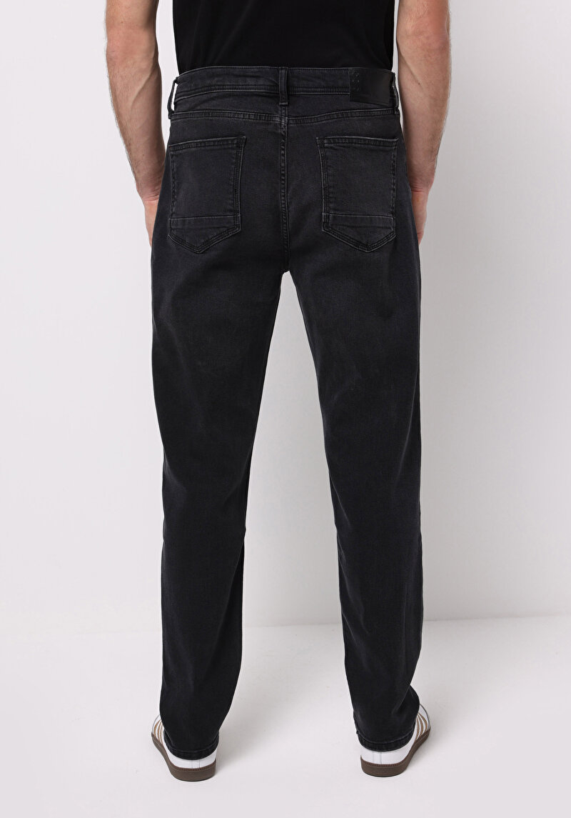 Afișați detalii pentru Pantaloni De Barbati Negru Regular Fit 067 Jack Cl1077391