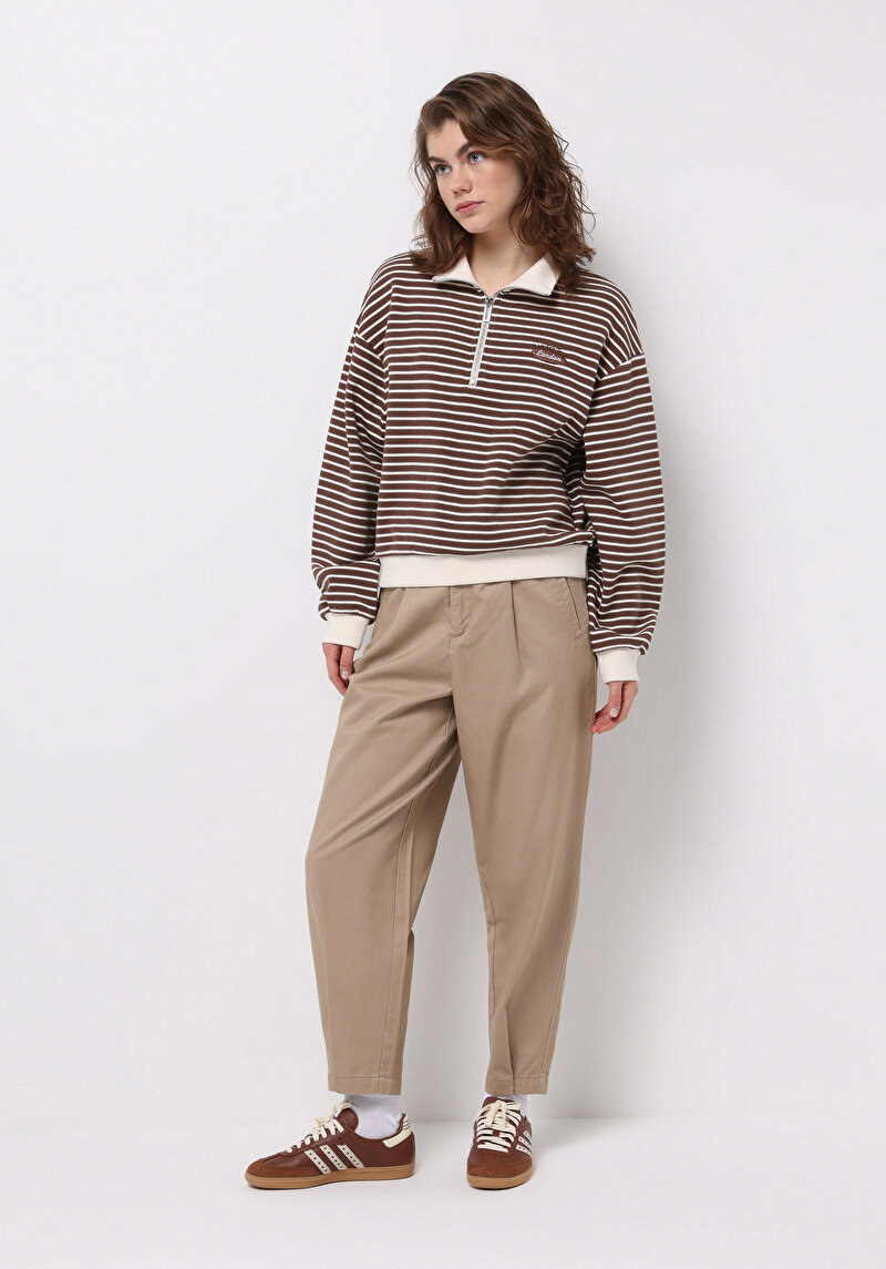 Afișați detalii pentru Pantaloni De Dama Bej Regular Fit  Cl1076656