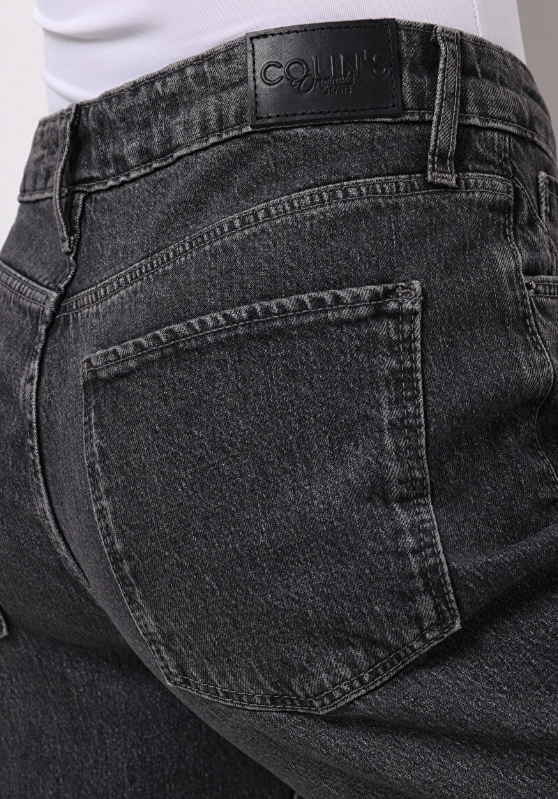 Afișați detalii pentru Pantaloni De Dama Antracit Straight Fit  Cl1077129