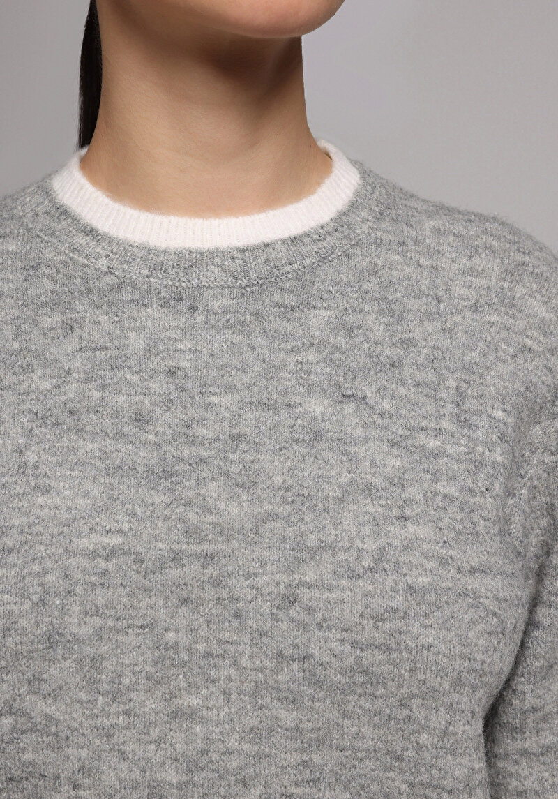 Imagine a Pulover De Dama Gri Regular Fit Cl1077738