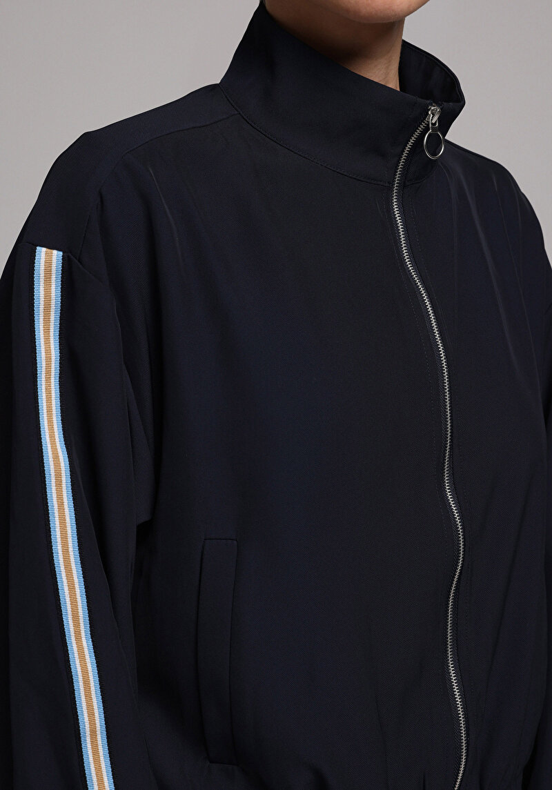 Afișați detalii pentru Jacheta De Dama Albastru Marin Regular Fit  Cl1077891