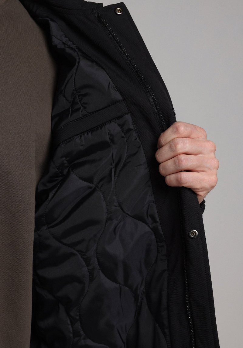 Imagine a Jacheta De Barbati Negru Oversize Fit Cl1077945