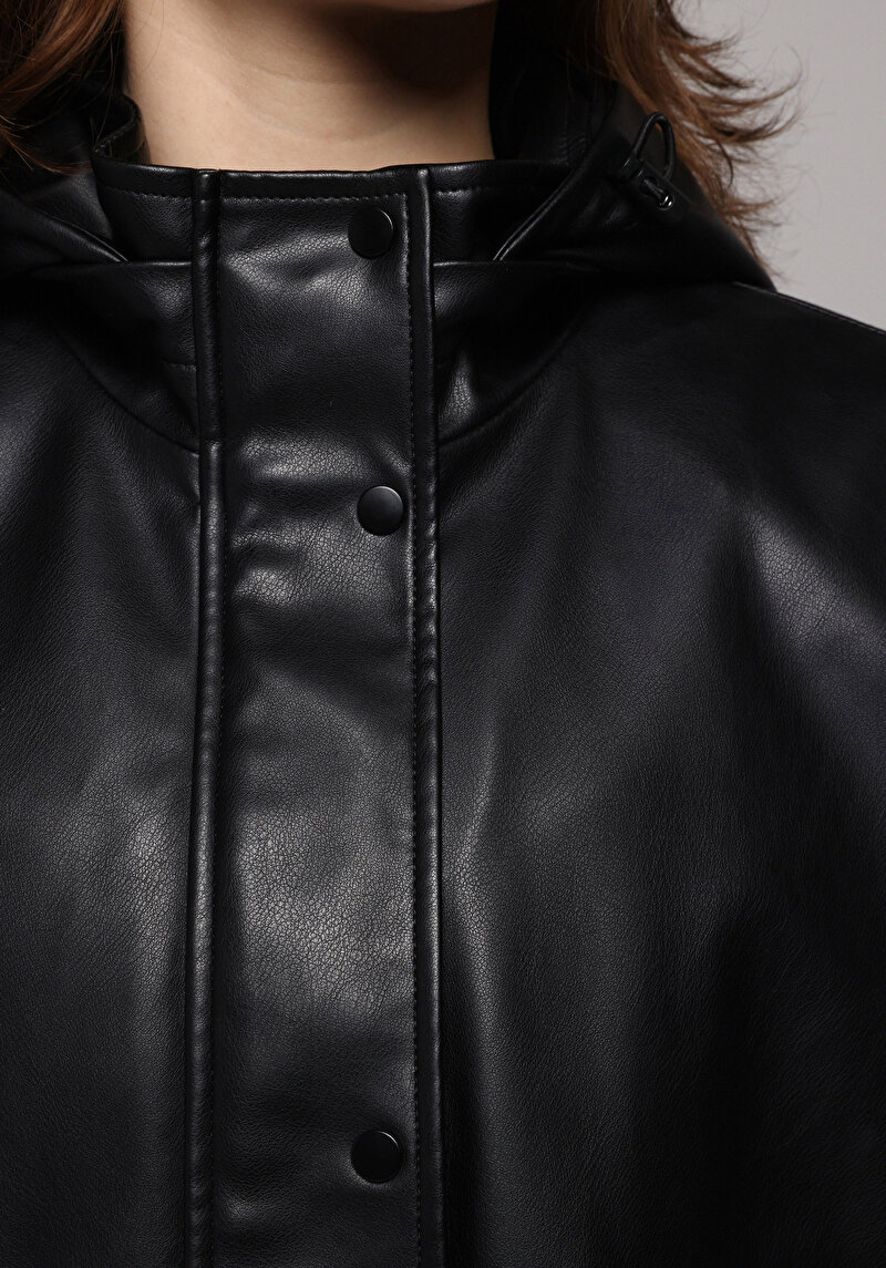 Afișați detalii pentru Jacheta De Dama Negru Regular Fit  Cl1077931