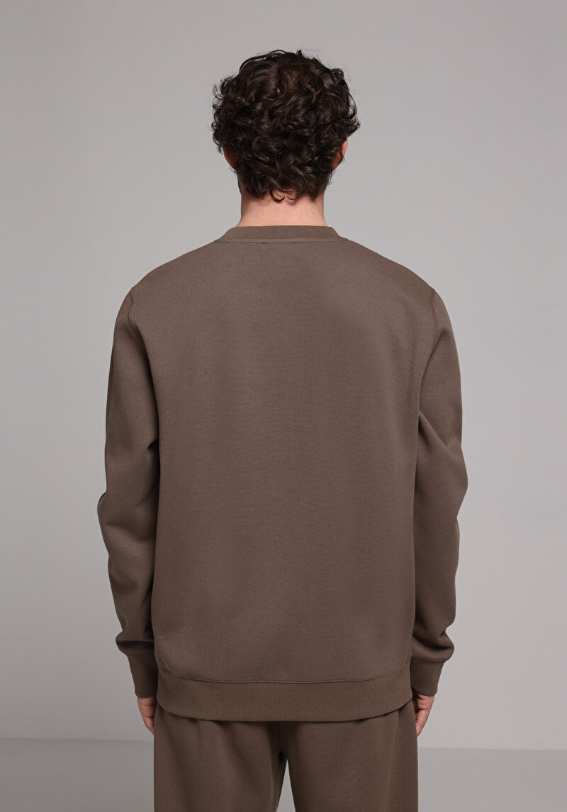 Imagine a Hanorac / Bluza De Barbati Maro Regular Fit Cl1077683