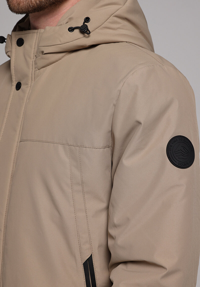 Imagine a Jacheta De Barbati Bej Regular Fit Cl1077755