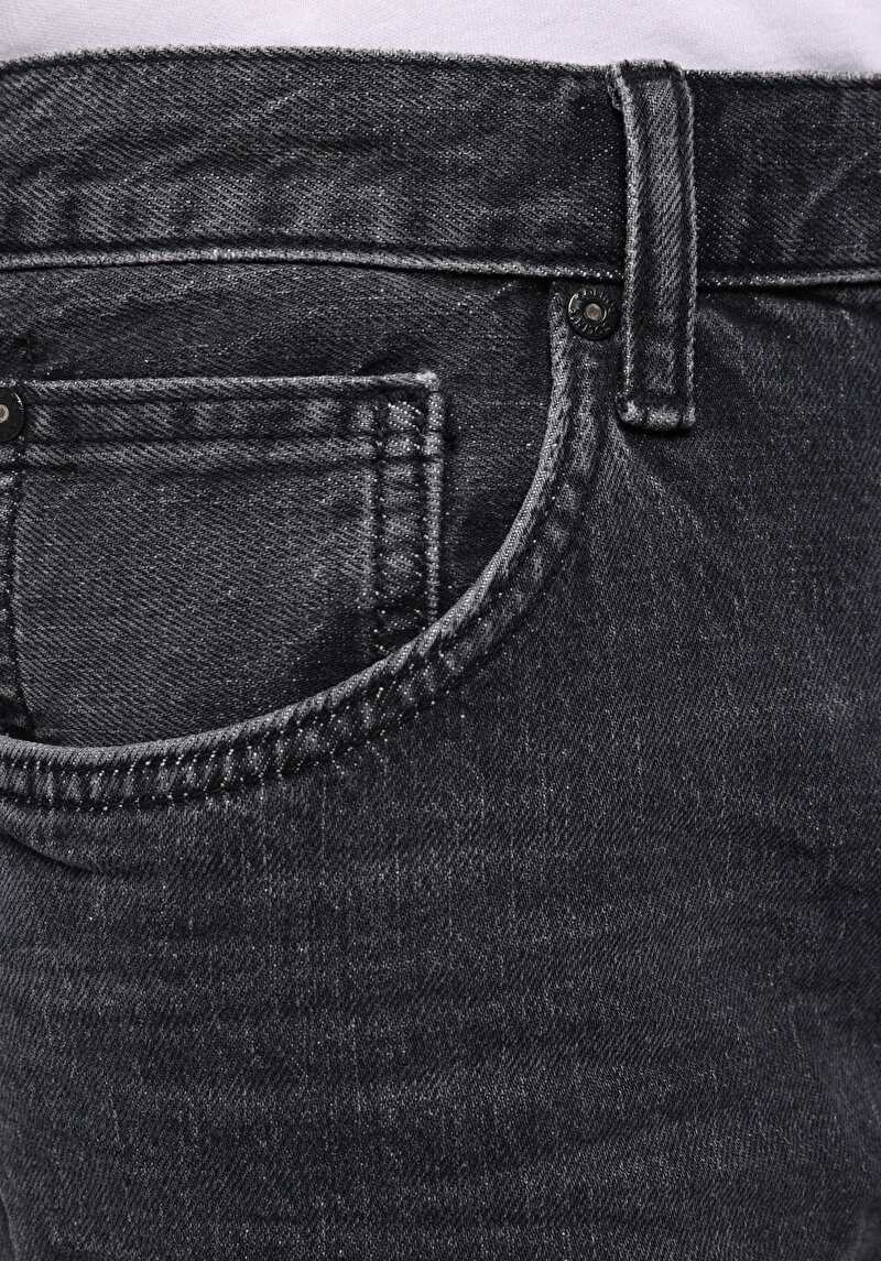 Afișați detalii pentru Pantaloni De Barbati Negru Relaxed Fit  Cl1078189