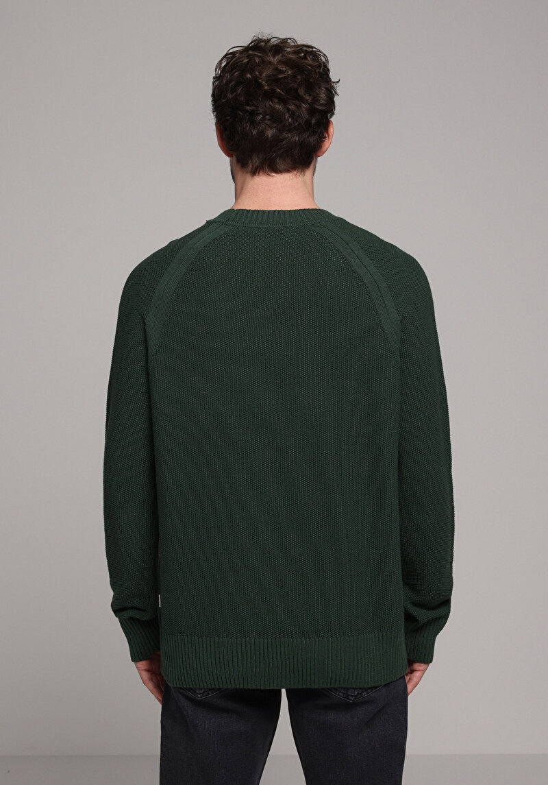 Imagine a Pulover De Barbati Verde Regular Fit Cl1077457