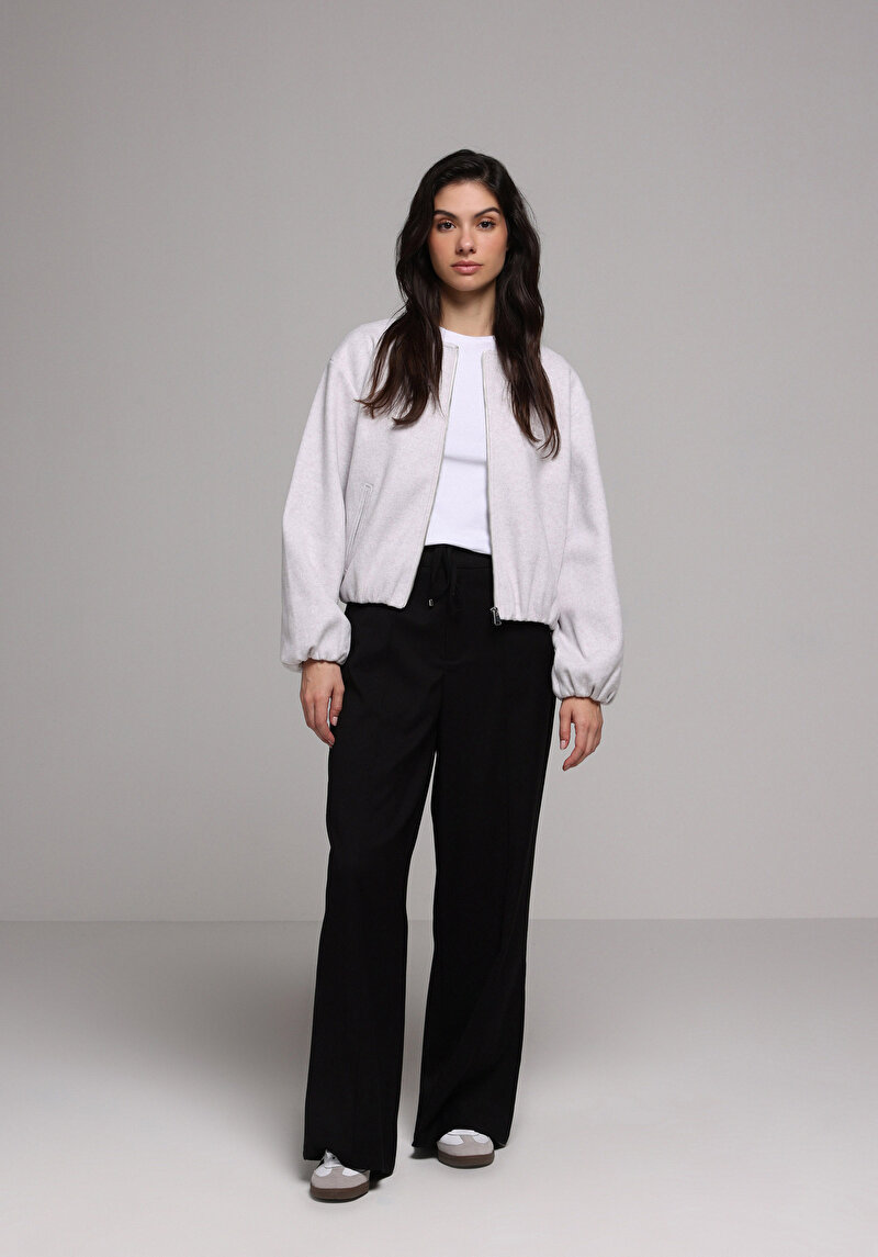 Afișați detalii pentru Pantaloni De Dama Negru Regular Fit  Cl1077883