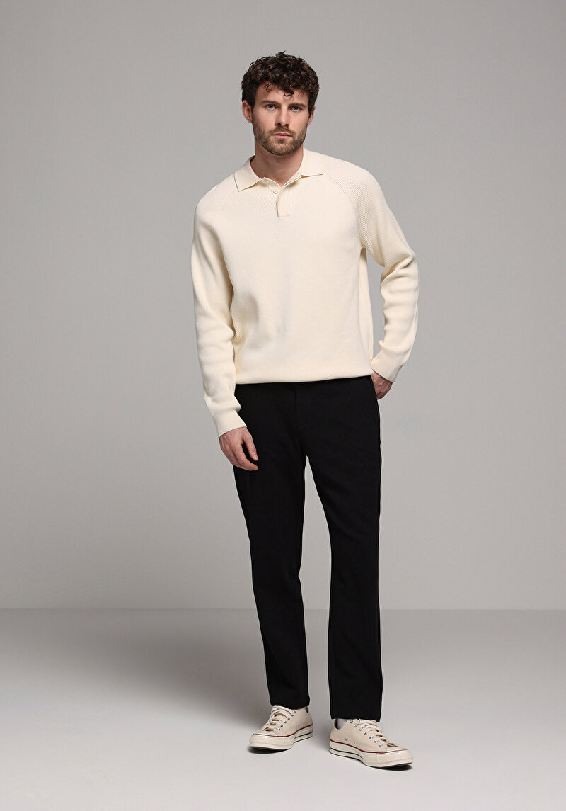 Imagine a Pulover De Barbati Bej Regular Fit Cl1077635