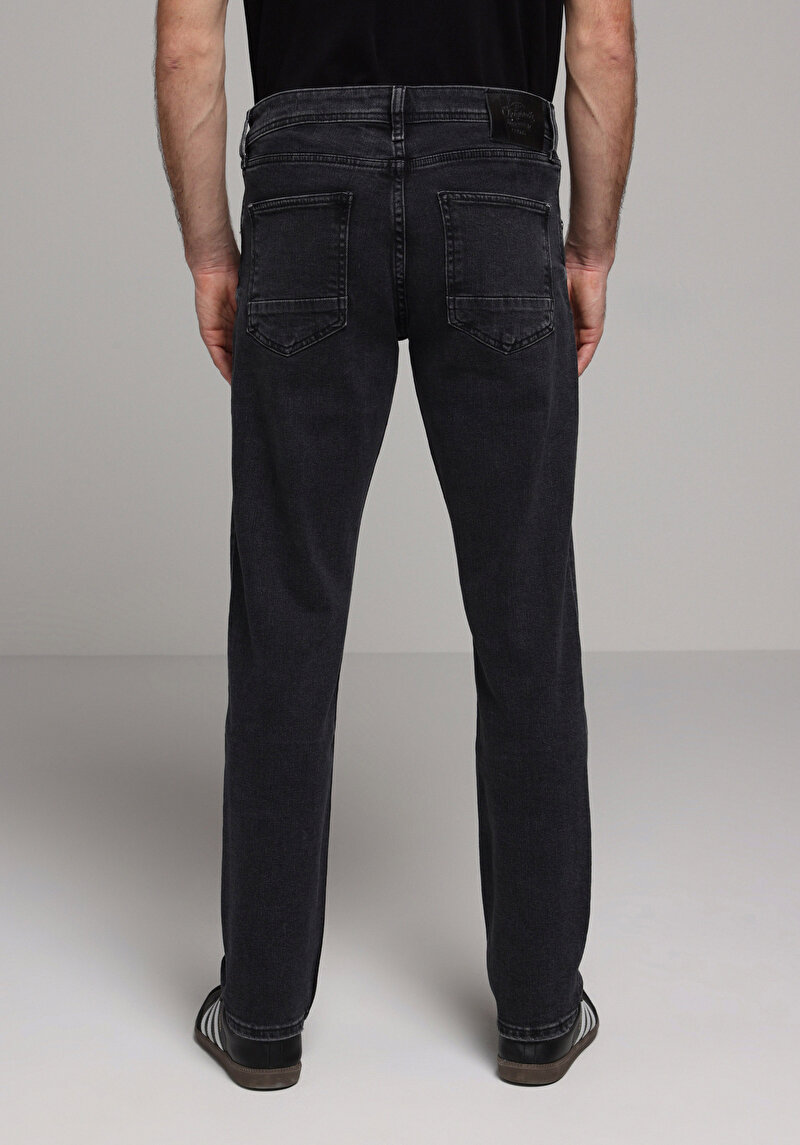 Imagine a Pantaloni De Barbati Negru Straight Fit 044 Karl Cl1078161