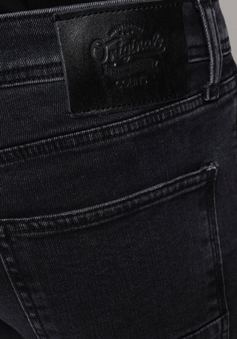 Afișați detalii pentru Pantaloni De Barbati Negru Straight Fit 044 Karl Cl1078161