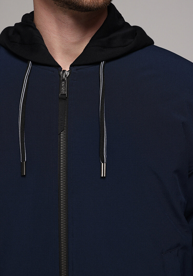 Afișați detalii pentru Jacheta De Barbati Albastru Marin Oversize Fit  Cl1077944