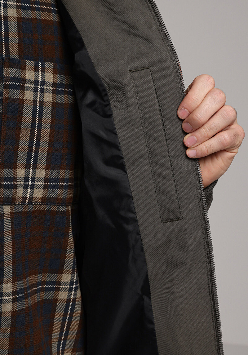 Afișați detalii pentru Jacheta De Barbati Verde Regular Fit  Cl1077947