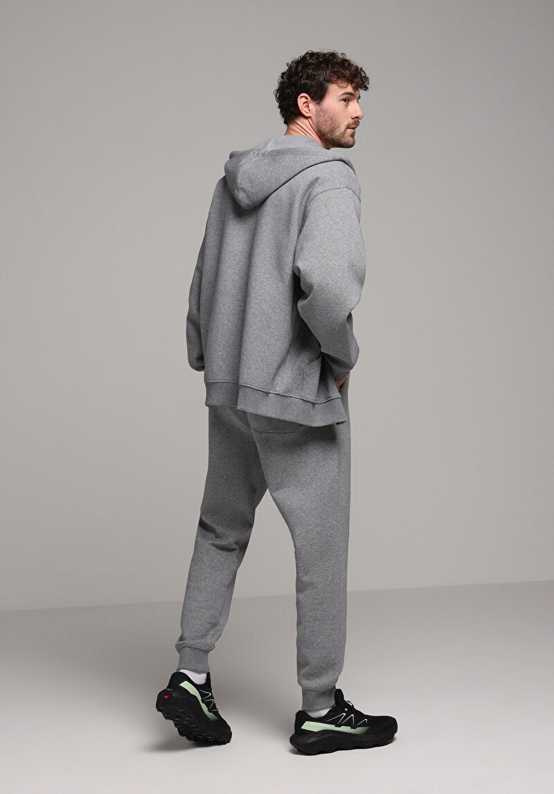 Afișați detalii pentru Hanorac / Bluza De Barbati Gri Oversize Fit  Cl1078142