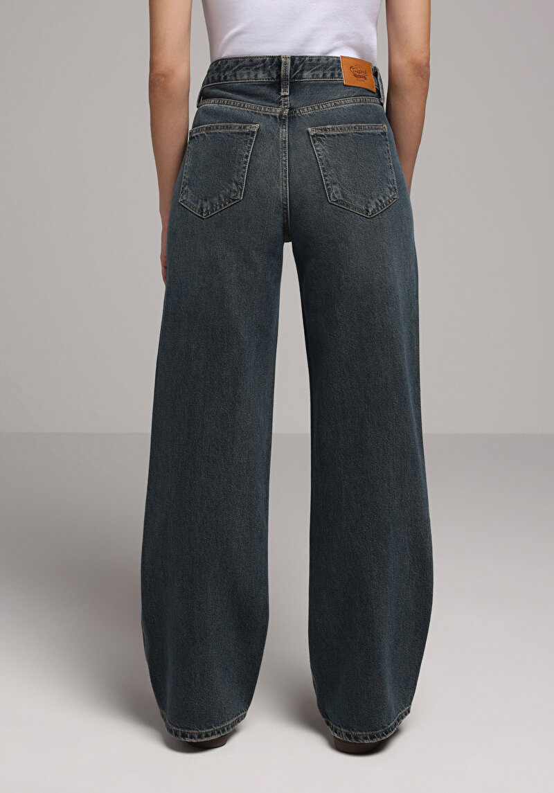 Afișați detalii pentru Pantaloni De Dama Albastru Inchis Regular Fit 970 Berry Cl1078226