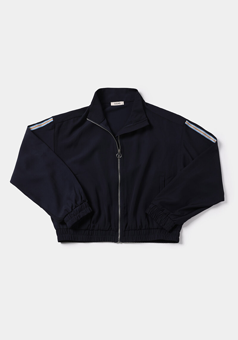 Afișați detalii pentru Jacheta De Dama Albastru Marin Regular Fit  Cl1077891