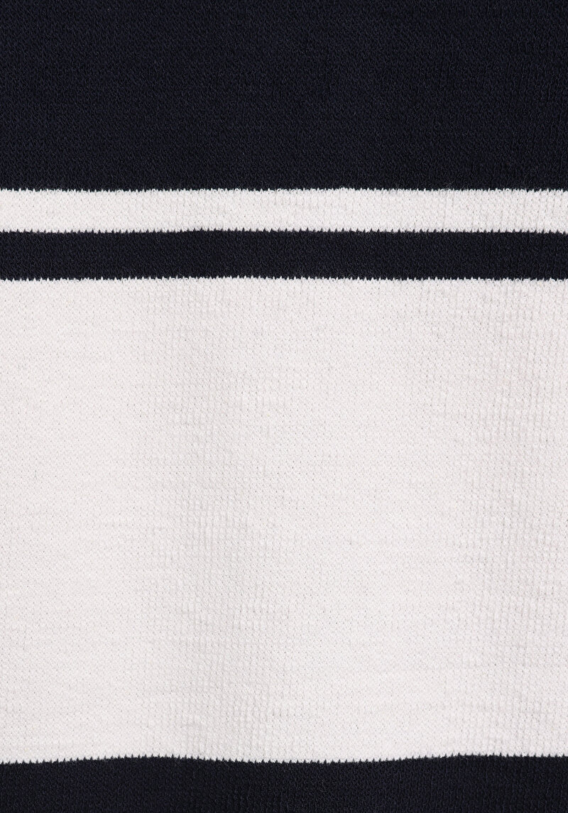 Afișați detalii pentru Tricou Cu Maneca Lunga De Barbati Albastru Marin Comfort Fit  Cl1077434