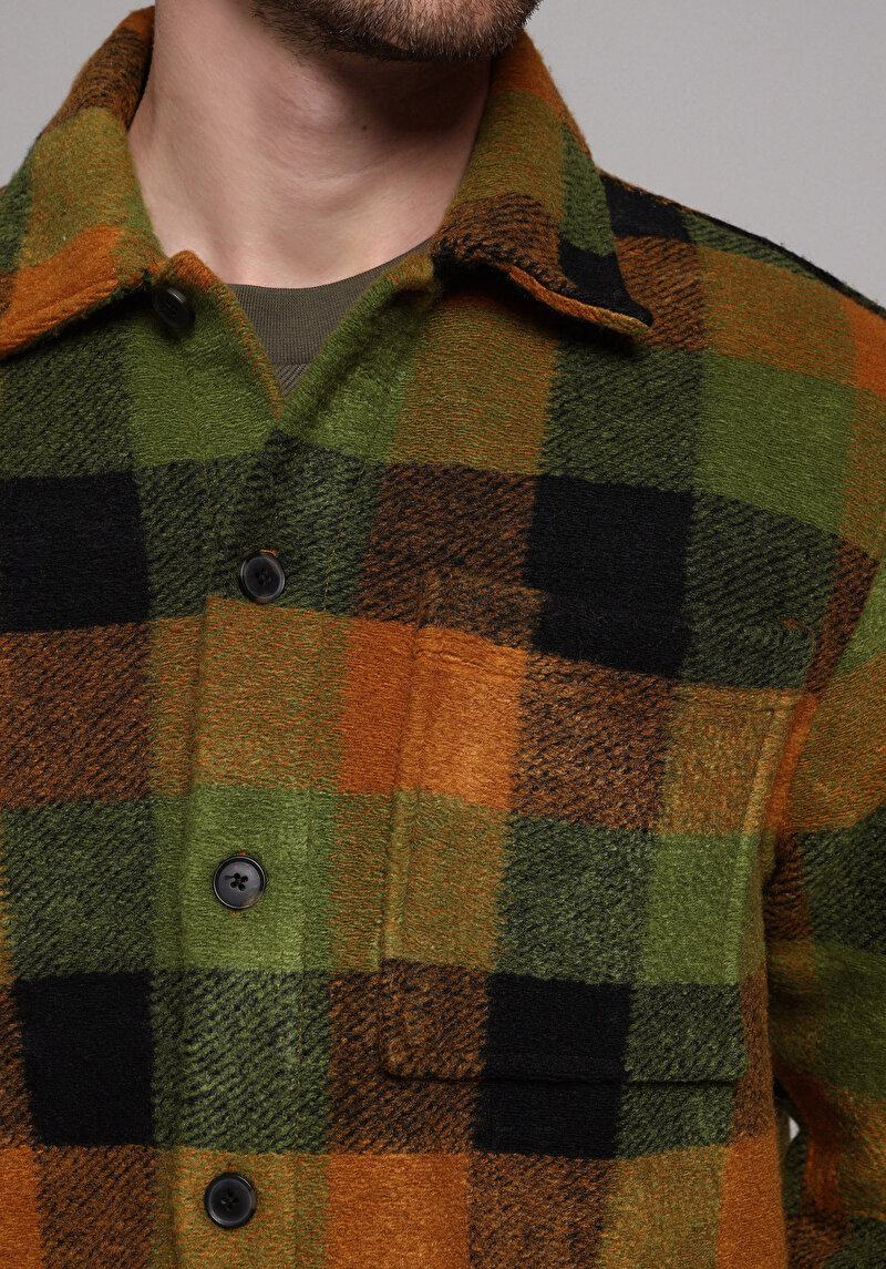 Imagine a Jachetă De Barbati Verde Comfort Fit Cl1077618