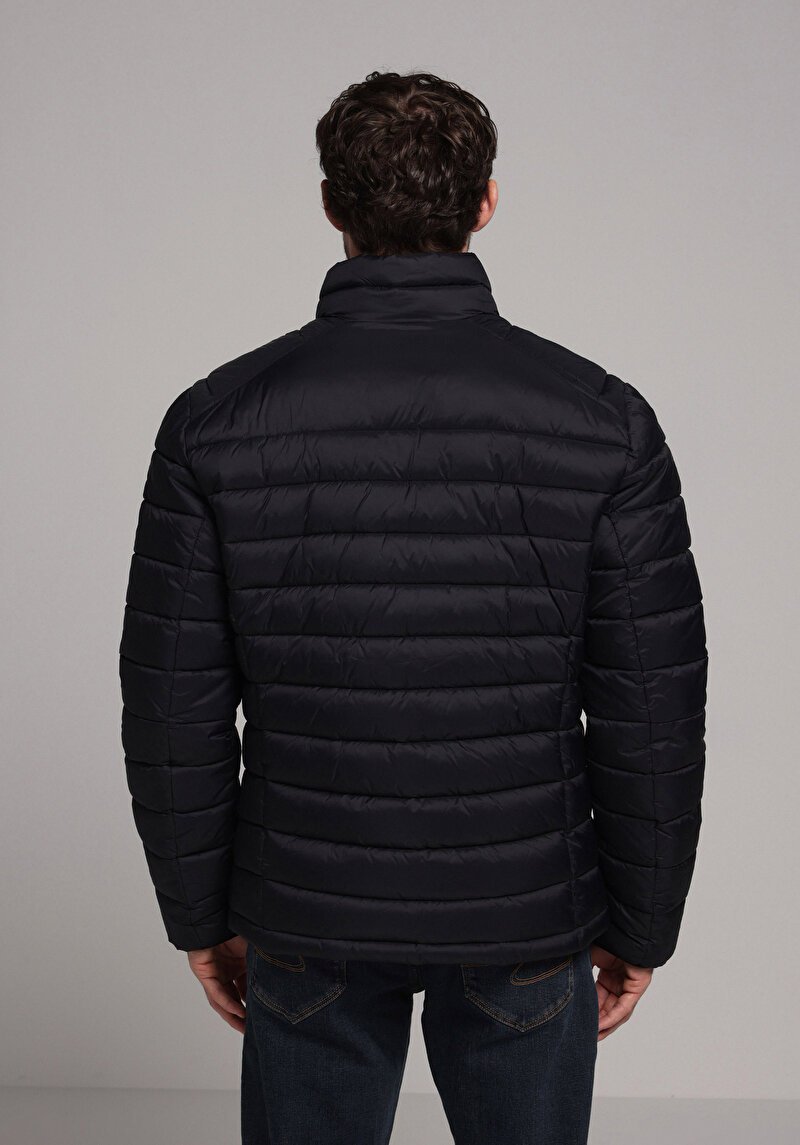 Afișați detalii pentru Jacheta De Barbati Negru Slim Fit  Cl1077729