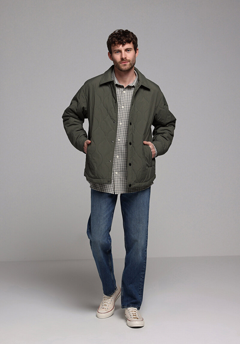 Imagine a Jacheta De Barbati Oversize Fit Cl1077948