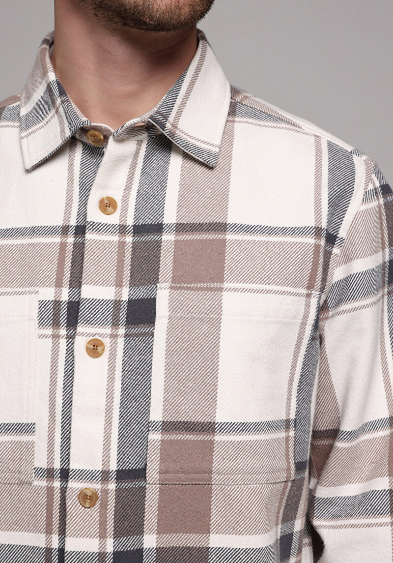 Afișați detalii pentru Jachetă De Barbati Ecru Comfort Fit  Cl1078021