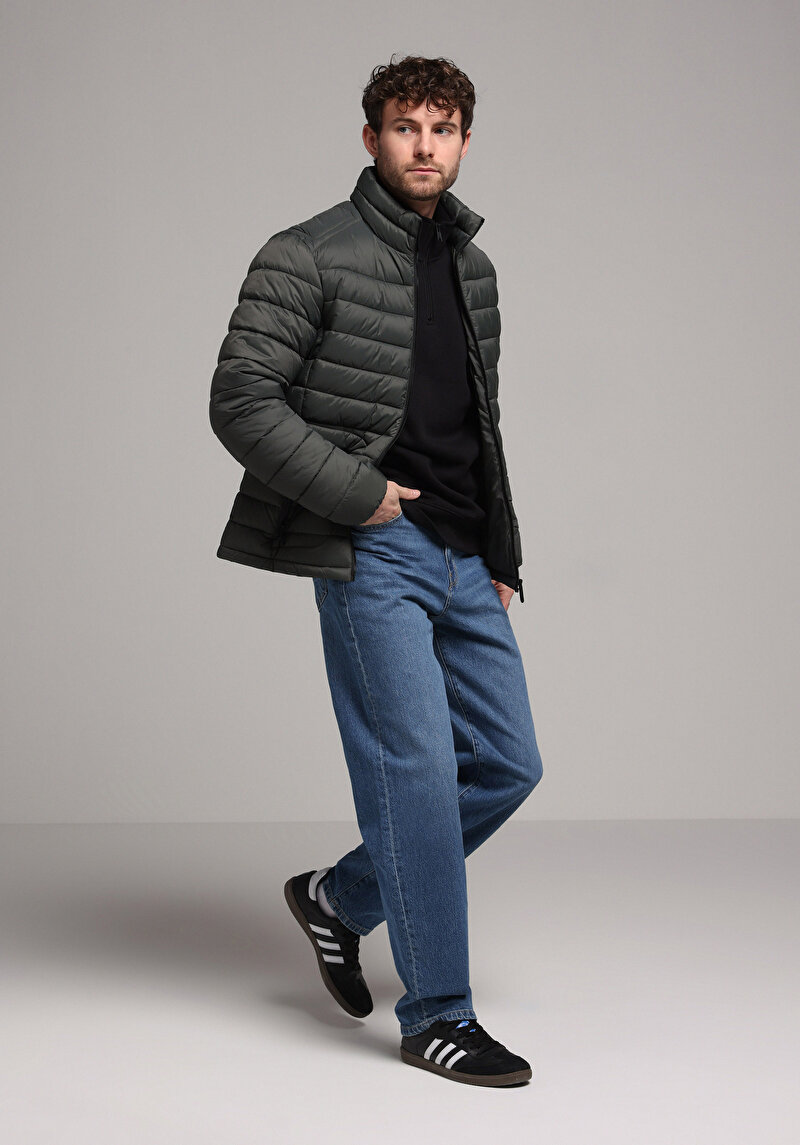 Afișați detalii pentru Jacheta De Barbati Verde Slim Fit  Cl1077729