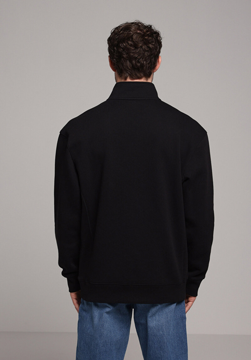 Afișați detalii pentru Hanorac / Bluza De Barbati Negru Comfort Fit  Cl1078075