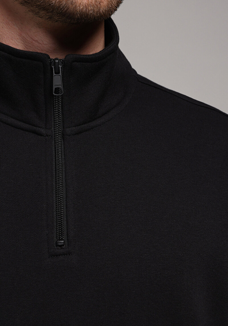 Afișați detalii pentru Hanorac / Bluza De Barbati Negru Comfort Fit  Cl1078075