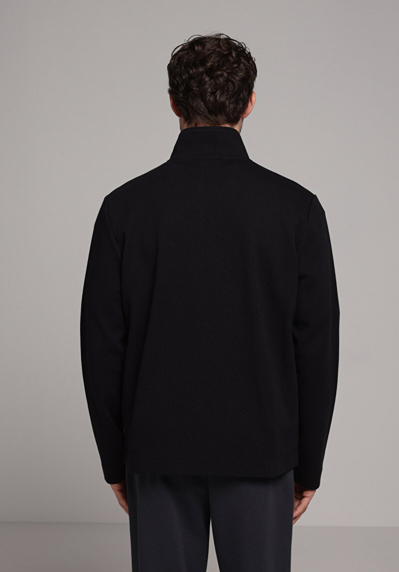 Imagine a Jacheta De Barbati Negru Regular Fit Cl1078083