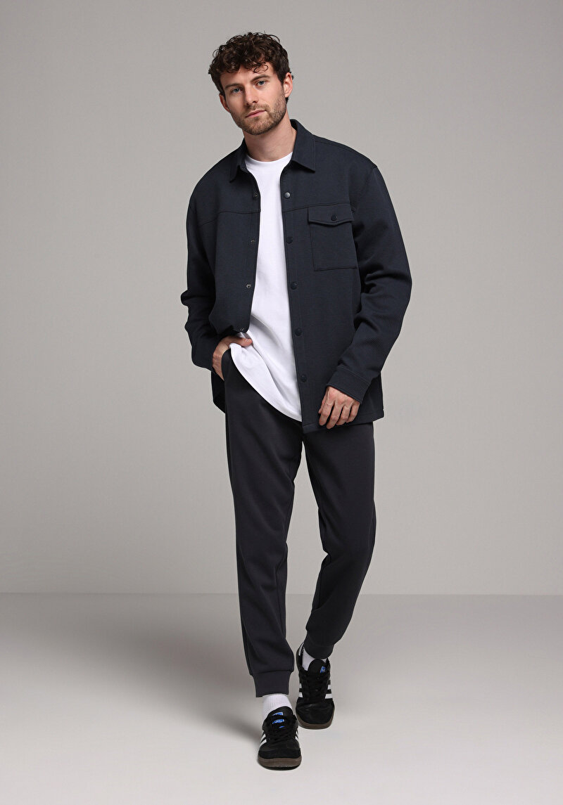 Afișați detalii pentru Pantaloni De Trening De Barbati Antracit Regular Fit  Cl1078321