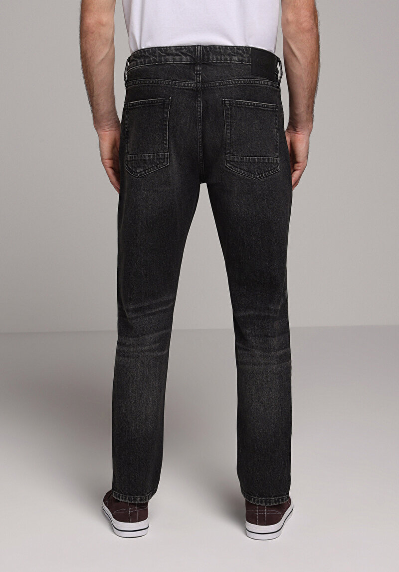 Imagine a Pantaloni De Barbati Negru Regular Fit 067 Jack Cl1078424