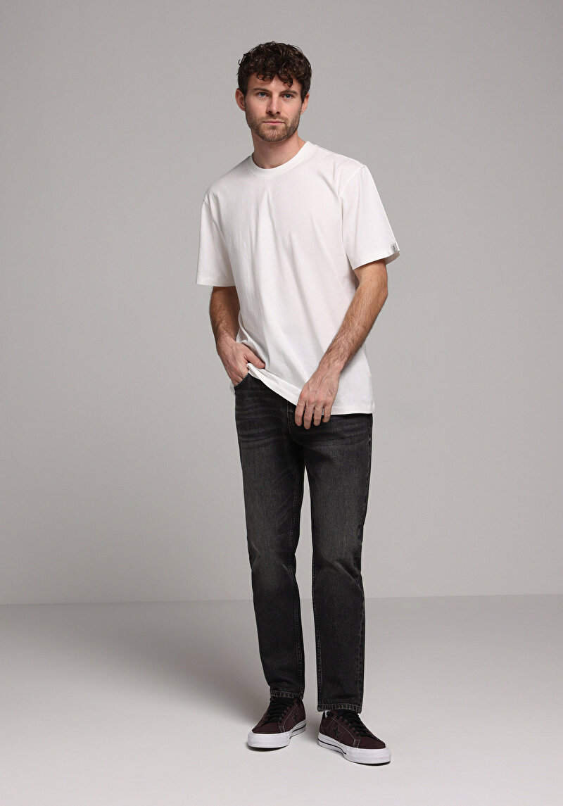 Afișați detalii pentru Pantaloni De Barbati Negru Regular Fit 067 Jack Cl1078424