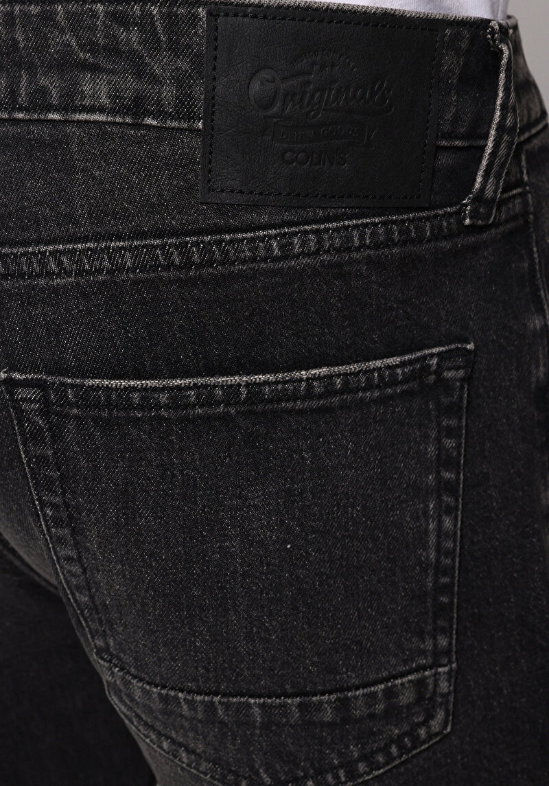 Afișați detalii pentru Pantaloni De Barbati Negru Regular Fit 067 Jack Cl1078424