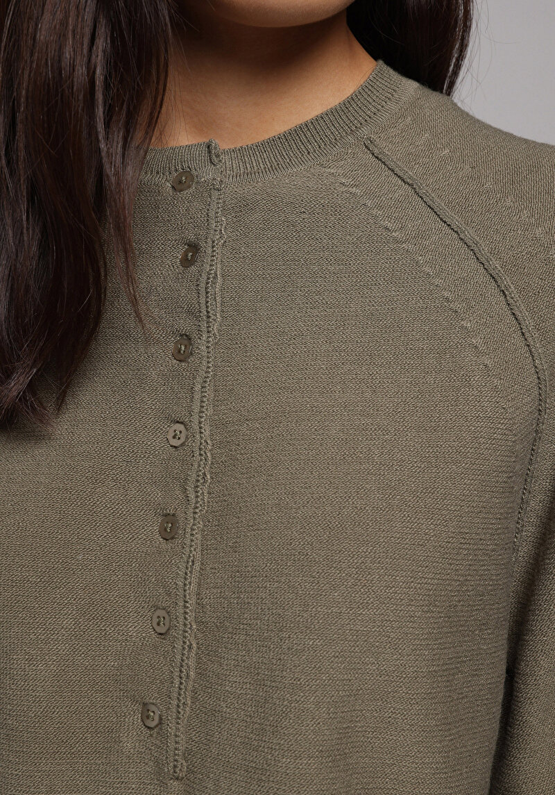 Imagine a Pulover De Dama Verde Regular Fit Cl1077741