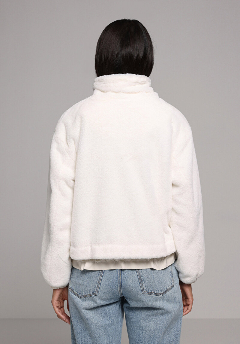 Imagine a Jacheta De Dama Ecru Regular Fit Cl1077772