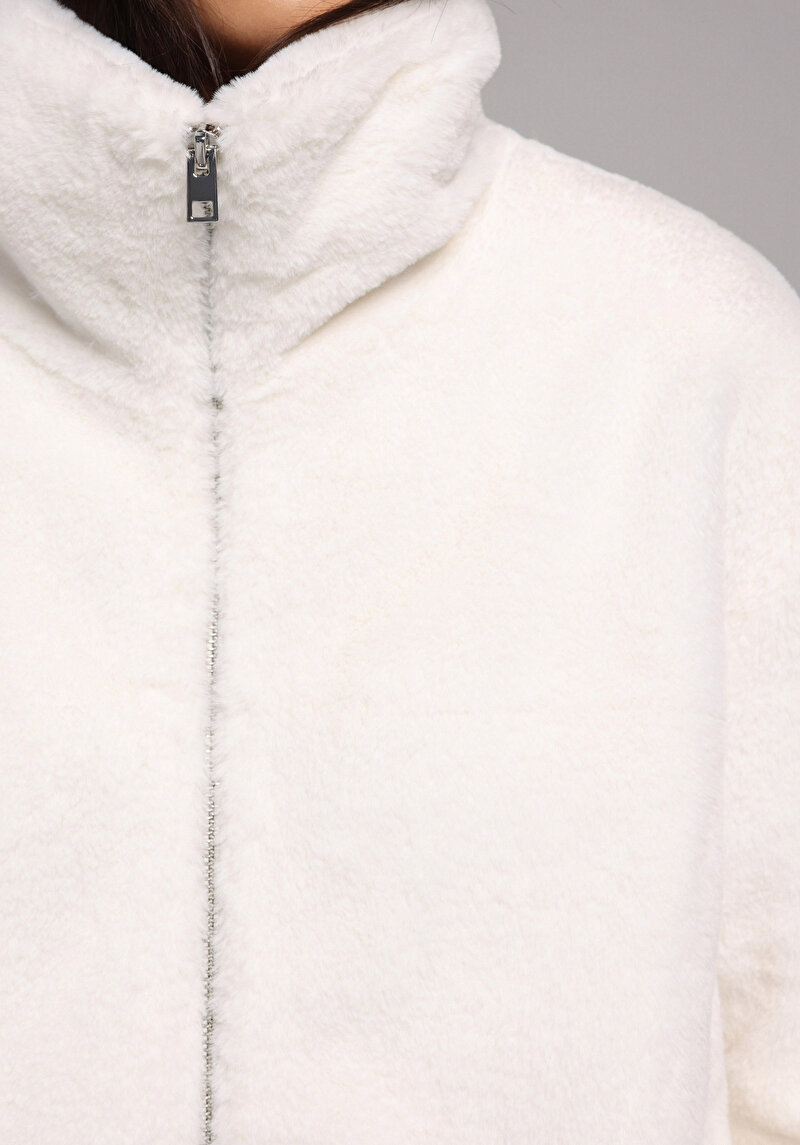 Afișați detalii pentru Jacheta De Dama Ecru Regular Fit  Cl1077772