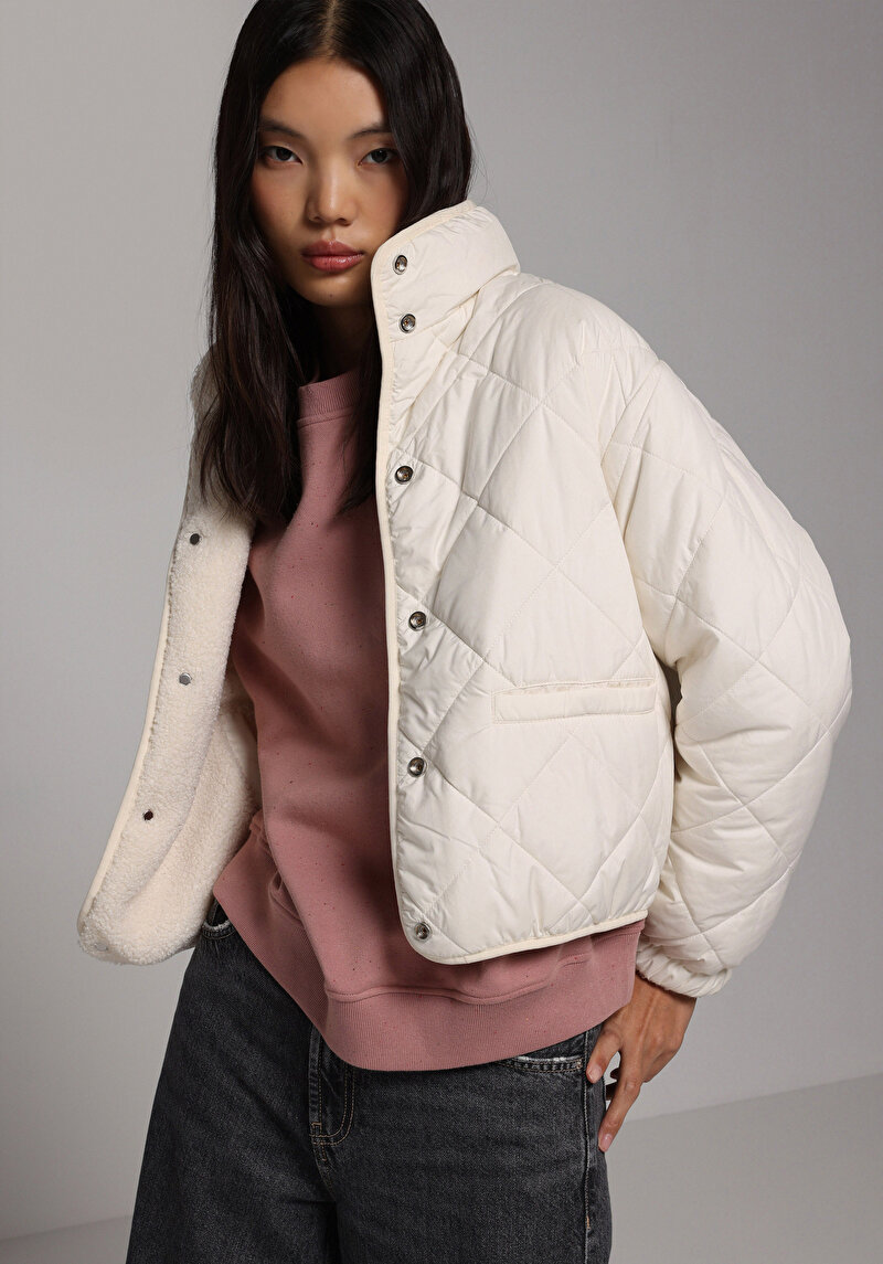 Imagine a Jacheta De Dama Bej Regular Fit Cl1077935