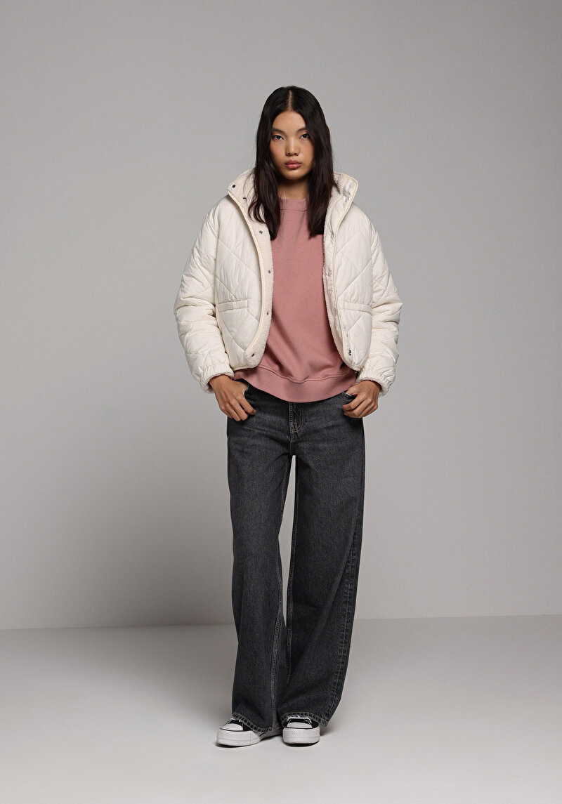 Imagine a Jacheta De Dama Bej Regular Fit Cl1077935