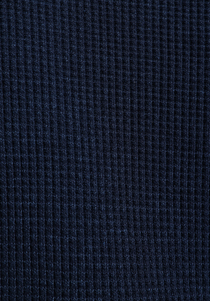 Afișați detalii pentru Tricou Cu Maneca Lunga De Barbati Albastru Regular Fit  Cl1077607