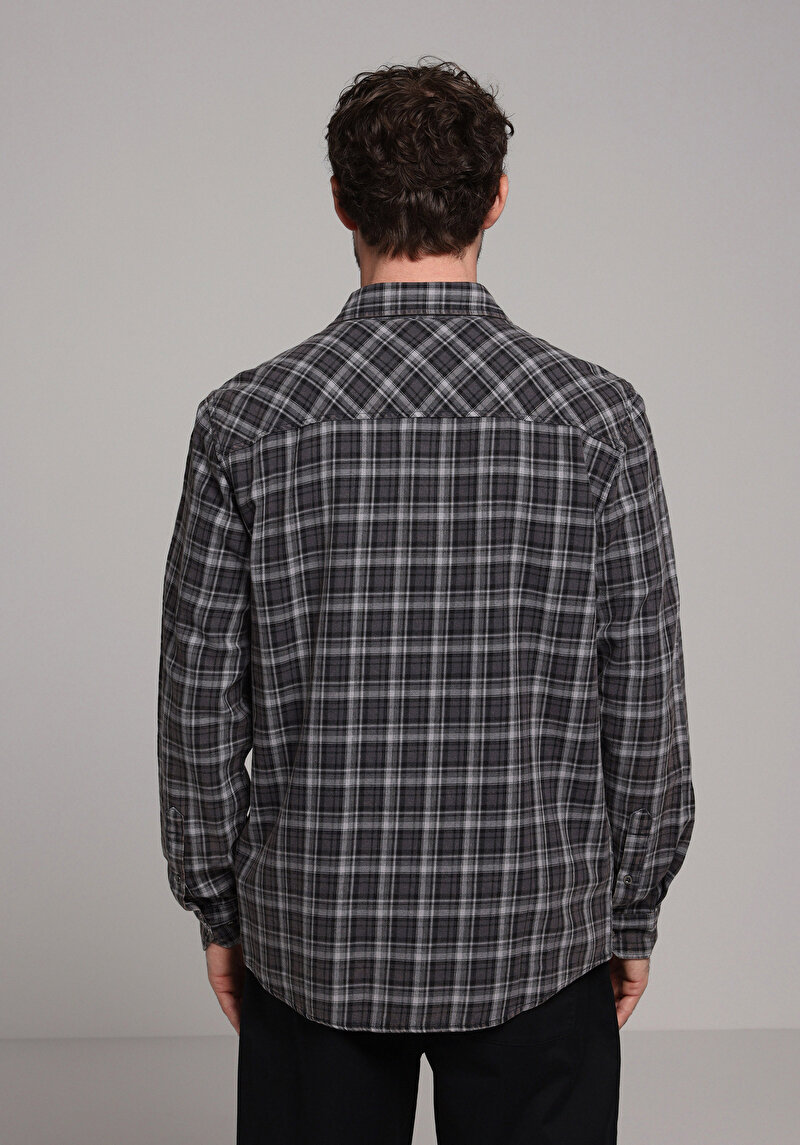 Imagine a Camasa Cu Maneca Lunga De Barbati Regular Fit Cl1077694