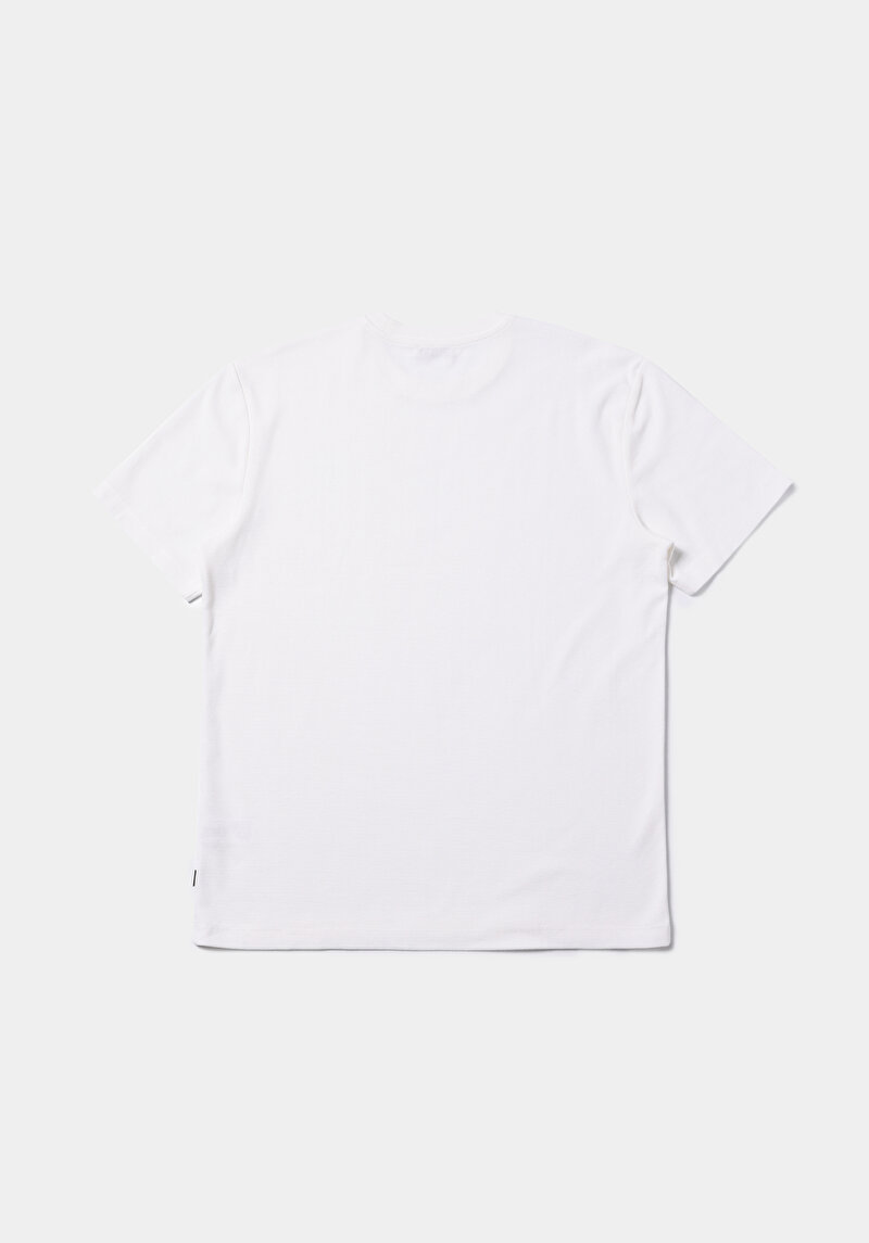 Afișați detalii pentru Tricou Cu Maneca Scurta De Barbati Alb Comfort Fit  Cl1077679